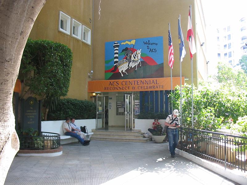 Beirut.NYC.Bos05 032 The main entrance to the school.